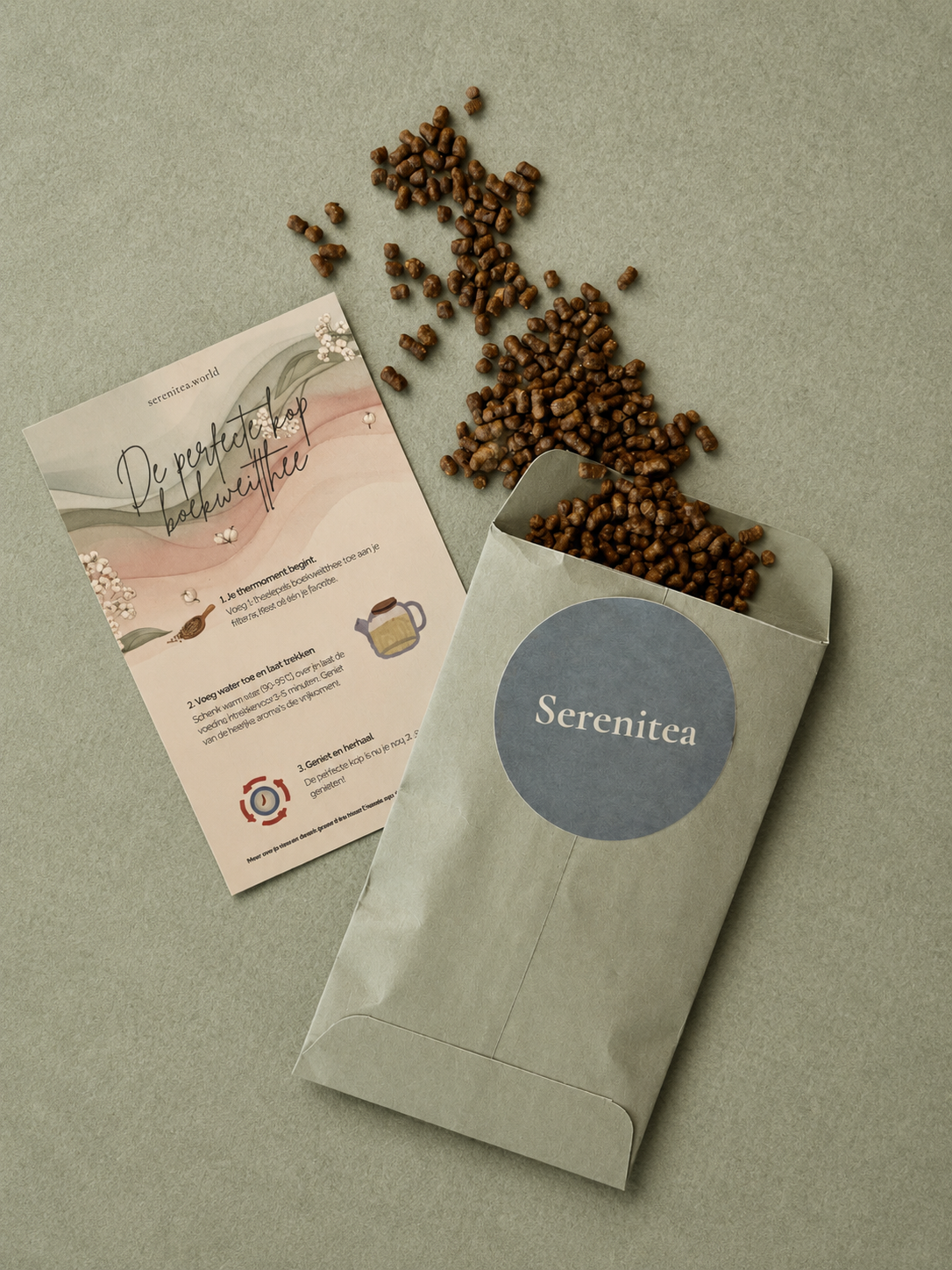 Boekweit Thee — Proefsetje 15g incl. Gratis verzending